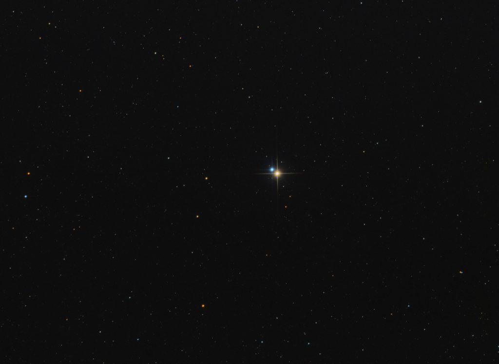 Albireo star in Cygnus