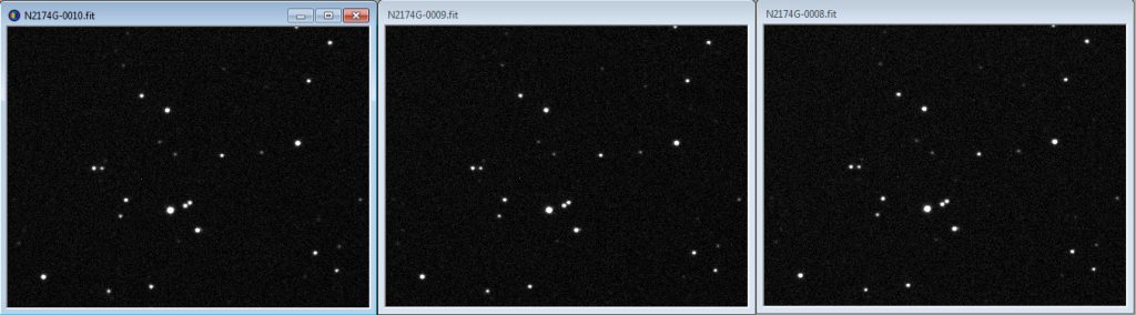 EQ6-R guided astroimages