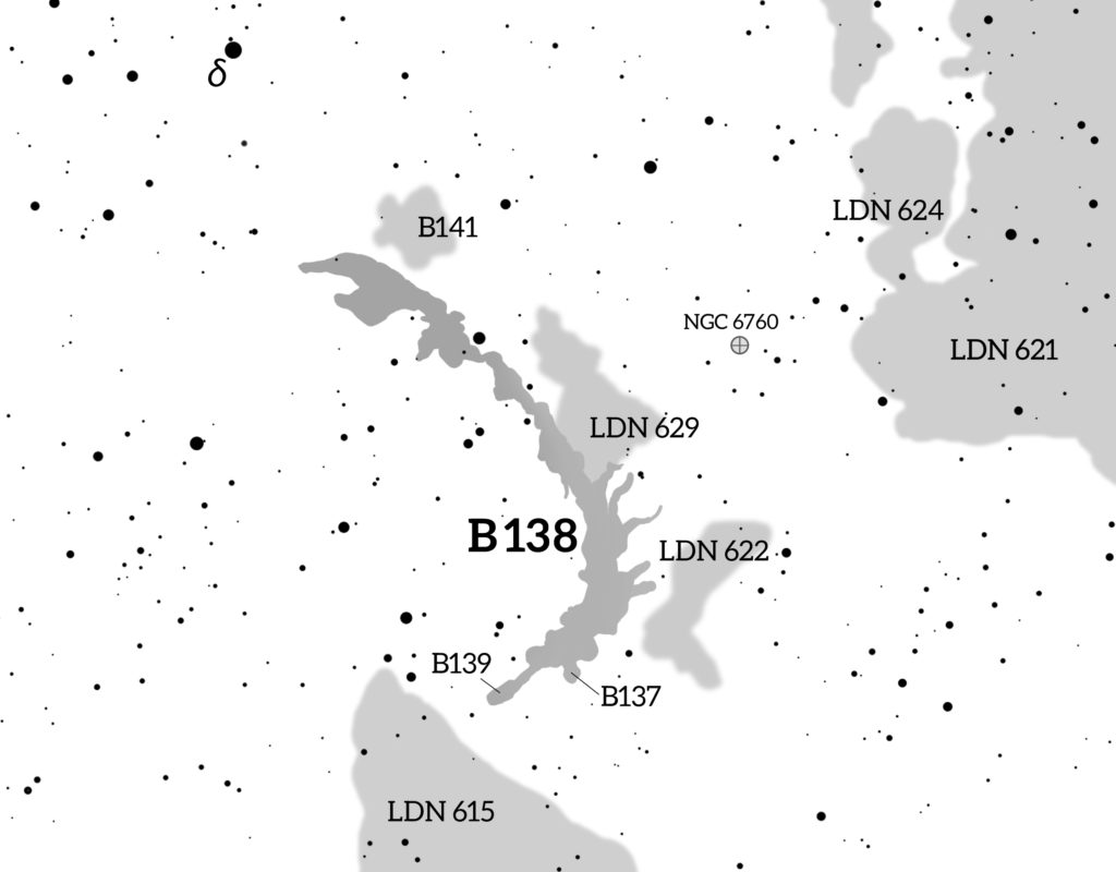 Barnard 138 area map