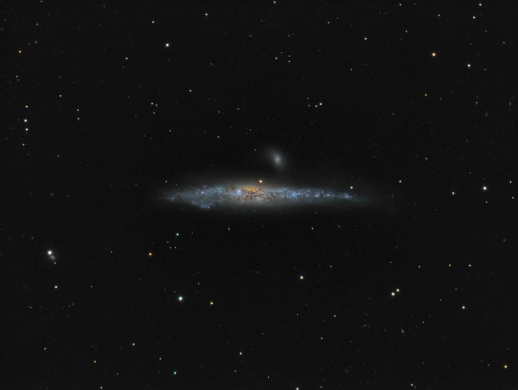 NGC4631 Whale galaxy - LRGB stack