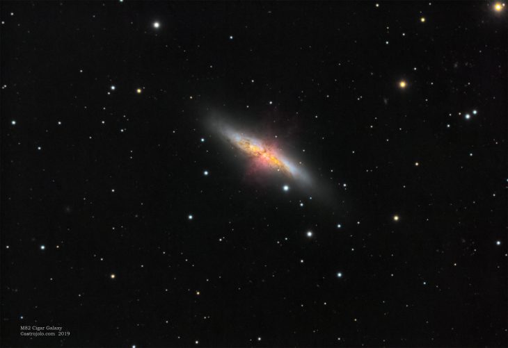 M82 Cigar galaxy