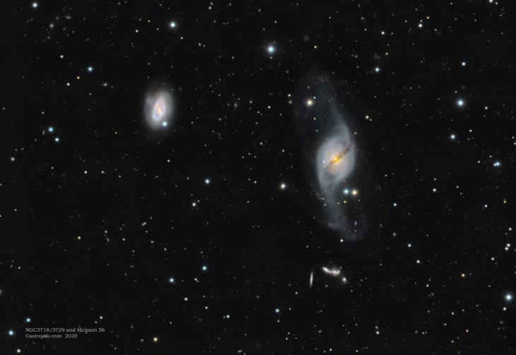 NGC3718 and Hickson 59