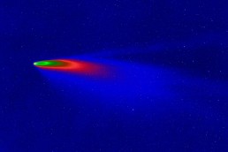 Comet C/2020 F3 NEOWISE false color