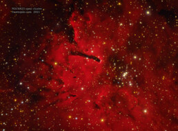 NGC6823 open cluster