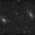 NGC185 & NGC147 galaxies in Cassiopeia
