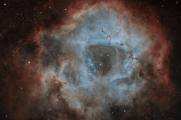 Rosette nebula with L-eXtreme filter