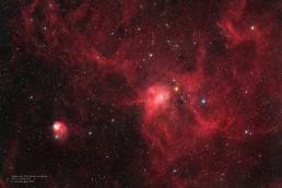 IC417 & Sh2-237 Spider and Fly nebulae