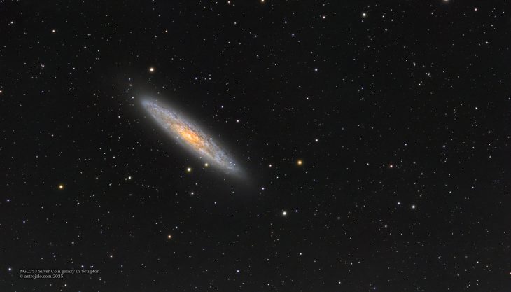 Sculptor Galaxy NGC253 - astrojolo