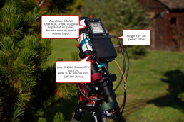 Astrophotography setup with AstroLink 4 MAX and mini PC