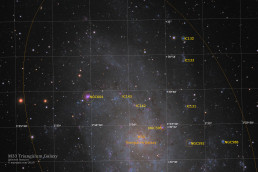 M33 galaxy crop annotated